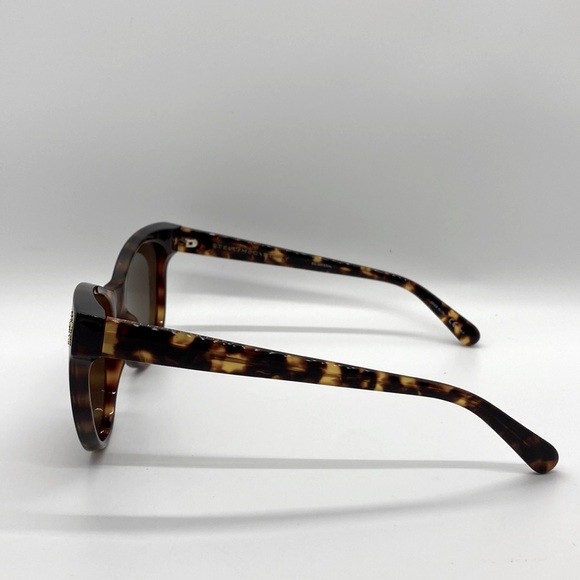 Stella Mccartney Brown Cat Eye Ladies Sunglasses New - Picture 14 of 16